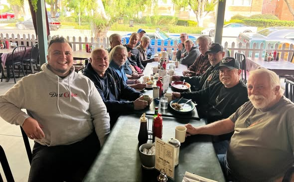 Members of the Pomona Valley Corvette Association